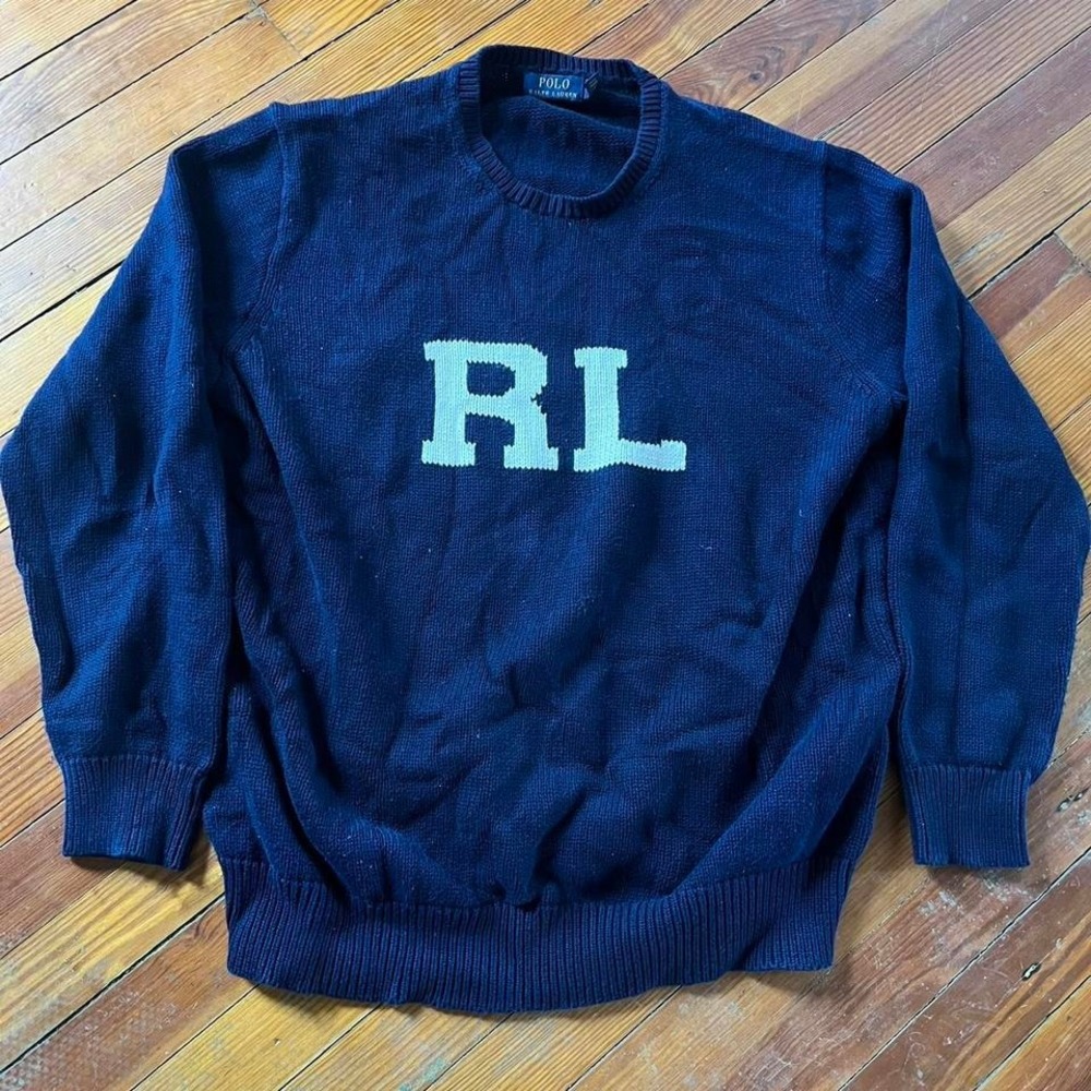 Polo Ralph Lauren Knit "RL" Sweater size XL